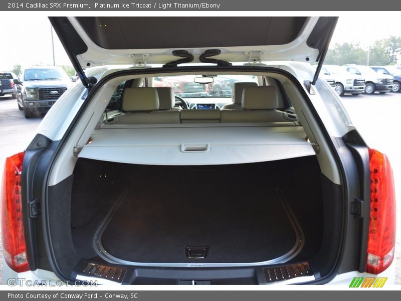 Platinum Ice Tricoat / Light Titanium/Ebony 2014 Cadillac SRX Premium