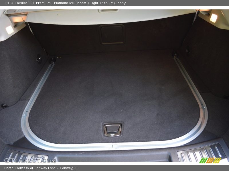 Platinum Ice Tricoat / Light Titanium/Ebony 2014 Cadillac SRX Premium