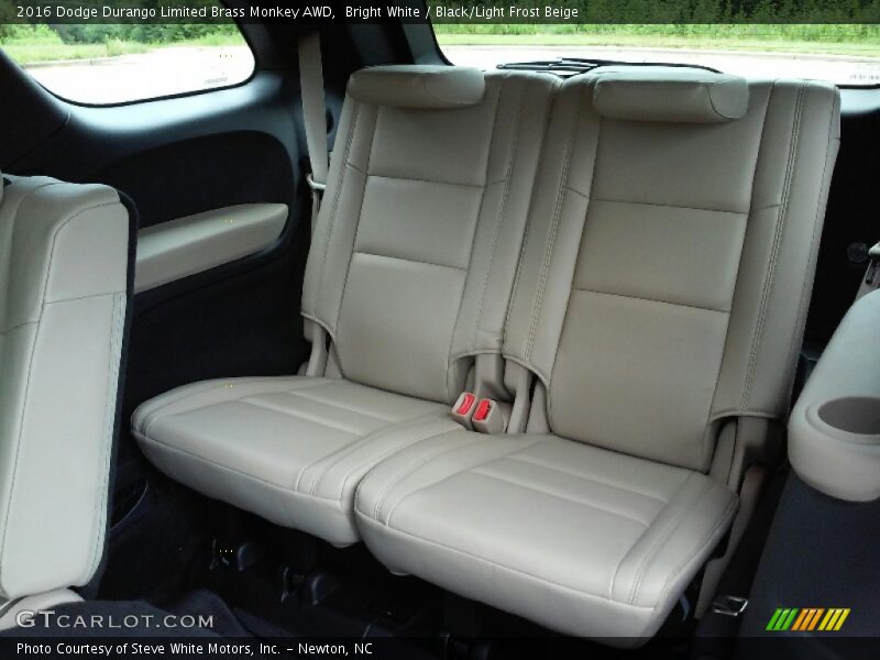 Bright White / Black/Light Frost Beige 2016 Dodge Durango Limited Brass Monkey AWD