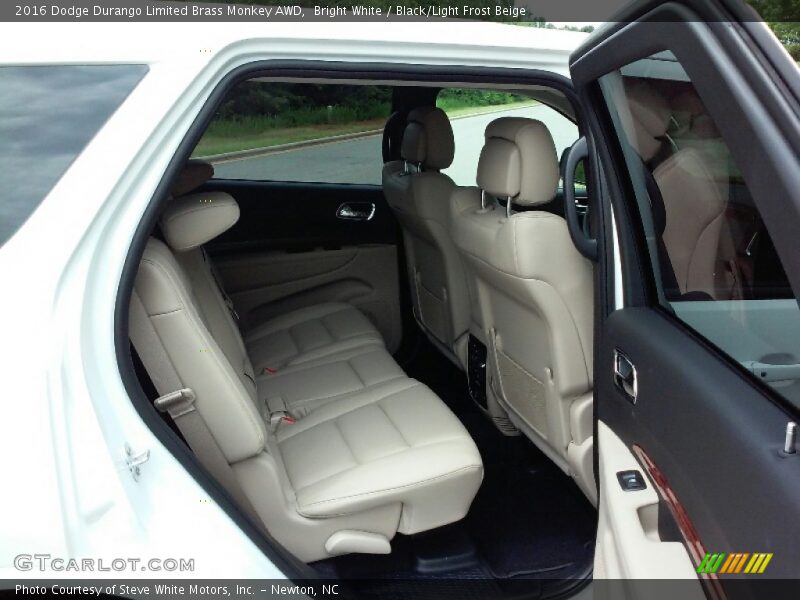 Bright White / Black/Light Frost Beige 2016 Dodge Durango Limited Brass Monkey AWD