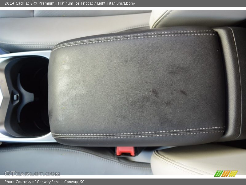Platinum Ice Tricoat / Light Titanium/Ebony 2014 Cadillac SRX Premium