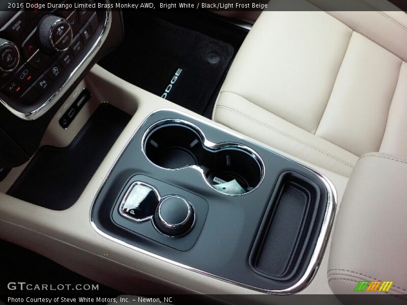 Bright White / Black/Light Frost Beige 2016 Dodge Durango Limited Brass Monkey AWD