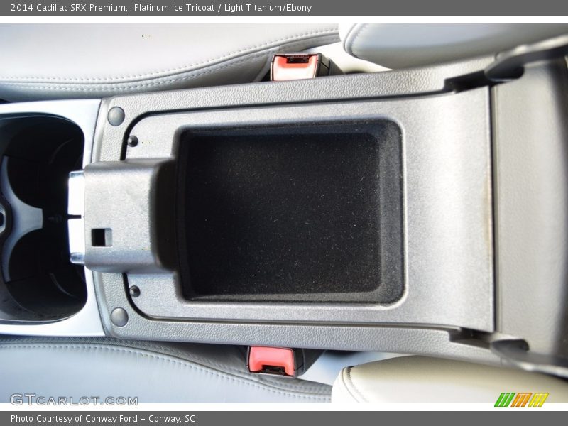 Platinum Ice Tricoat / Light Titanium/Ebony 2014 Cadillac SRX Premium