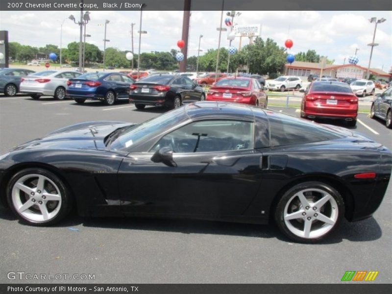 Black / Ebony 2007 Chevrolet Corvette Coupe