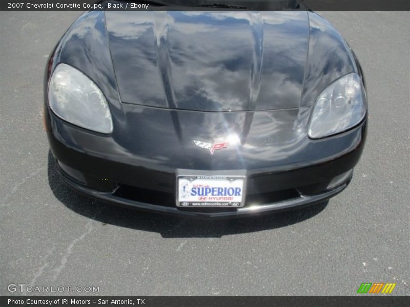 Black / Ebony 2007 Chevrolet Corvette Coupe