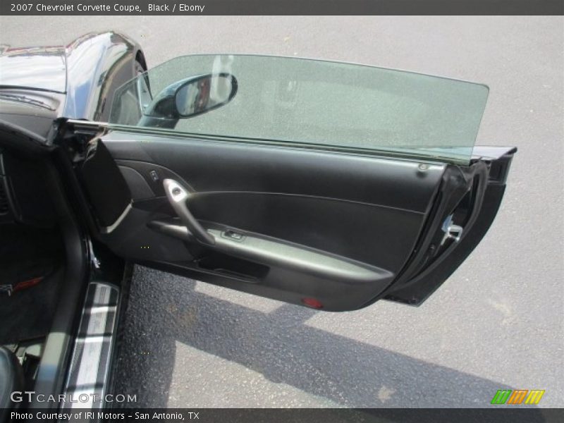 Black / Ebony 2007 Chevrolet Corvette Coupe