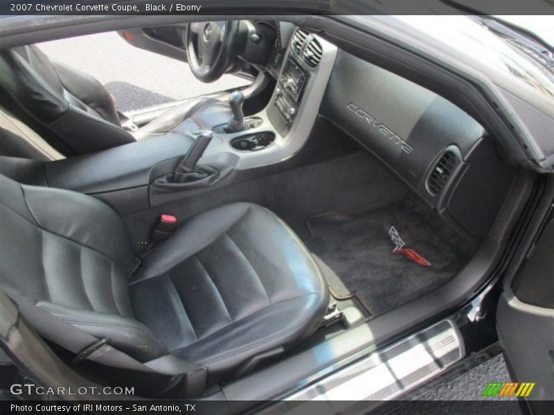 Black / Ebony 2007 Chevrolet Corvette Coupe