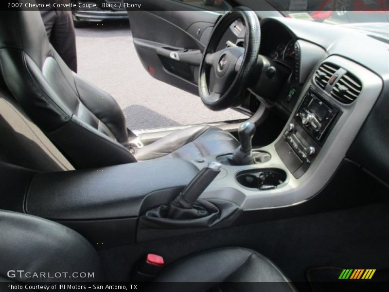 Black / Ebony 2007 Chevrolet Corvette Coupe