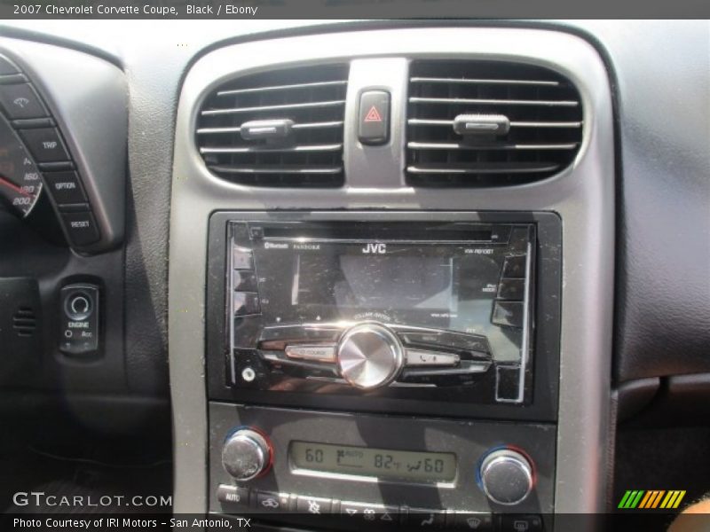 Black / Ebony 2007 Chevrolet Corvette Coupe