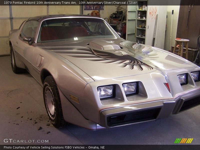10th Anniversary Silver/Charcoal / Silver 1979 Pontiac Firebird 10th Anniversary Trans Am