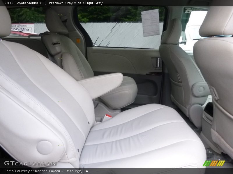 Predawn Gray Mica / Light Gray 2013 Toyota Sienna XLE