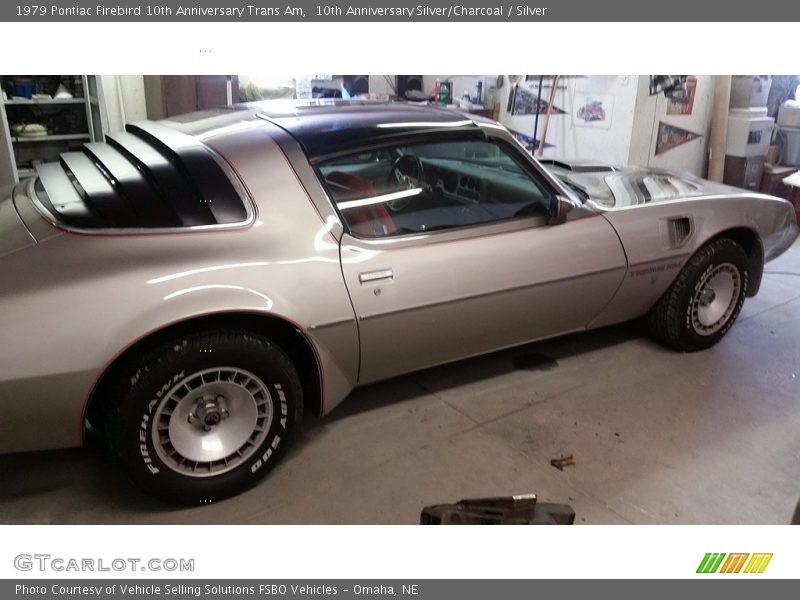10th Anniversary Silver/Charcoal / Silver 1979 Pontiac Firebird 10th Anniversary Trans Am