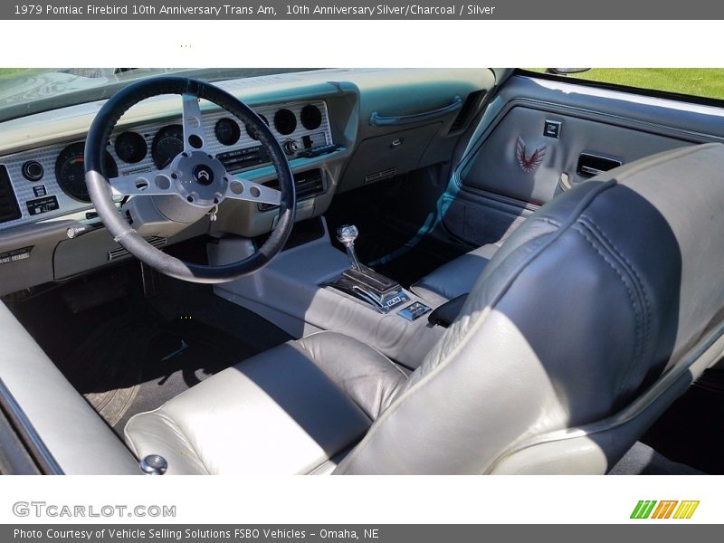 Front Seat of 1979 Firebird 10th Anniversary Trans Am