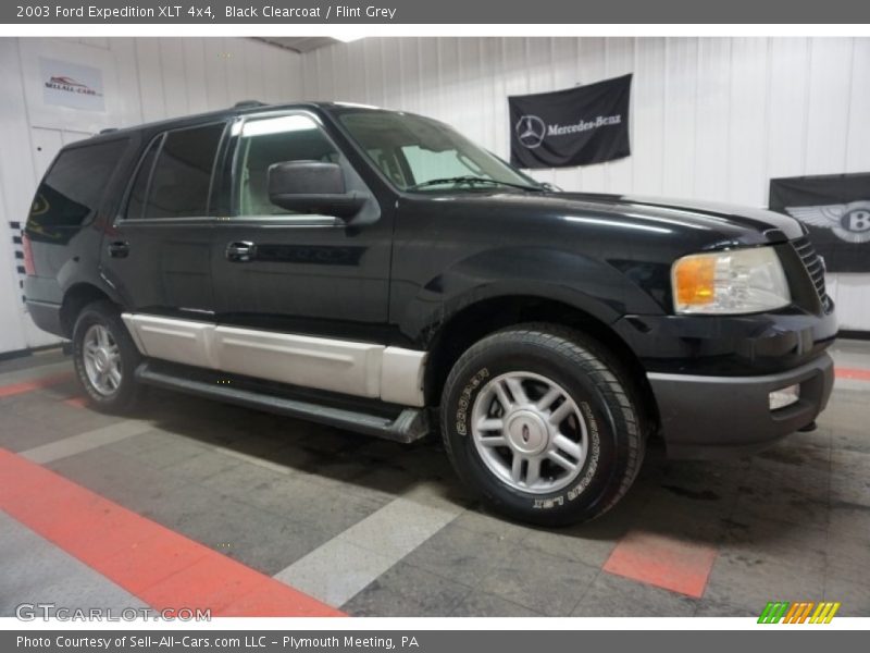 Black Clearcoat / Flint Grey 2003 Ford Expedition XLT 4x4