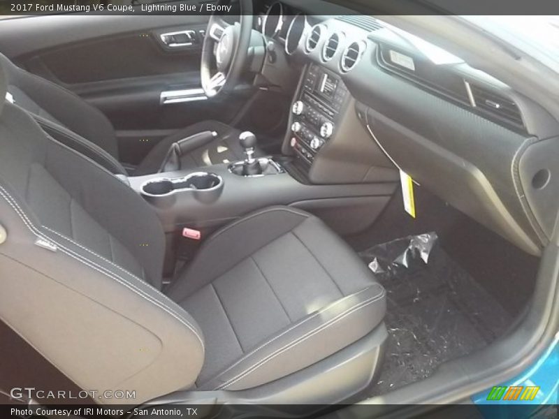  2017 Mustang V6 Coupe Ebony Interior