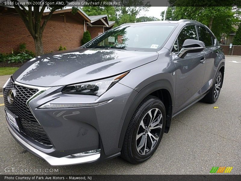 Front 3/4 View of 2016 NX 200t F Sport AWD