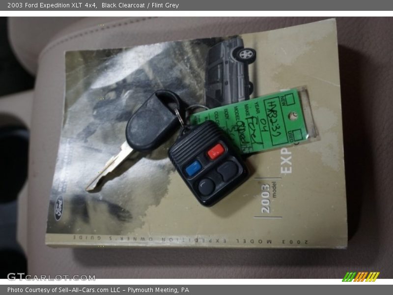 Black Clearcoat / Flint Grey 2003 Ford Expedition XLT 4x4