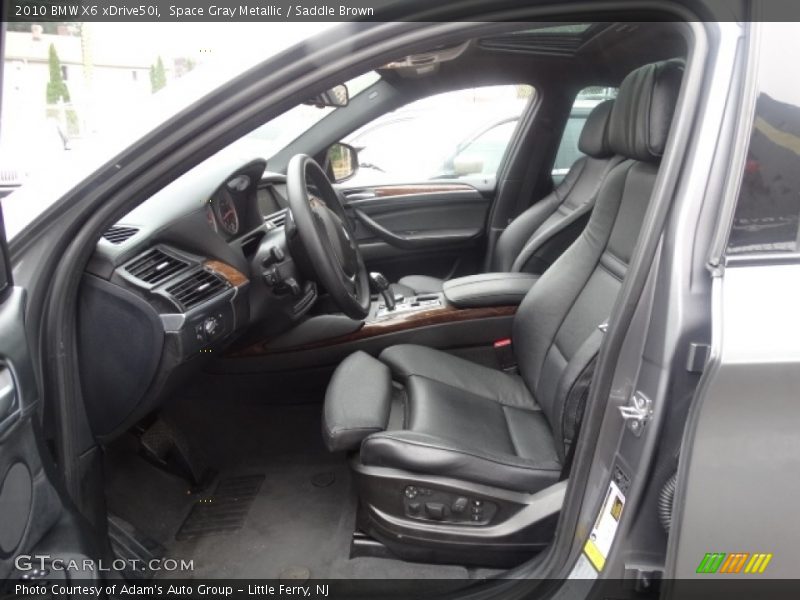 Space Gray Metallic / Saddle Brown 2010 BMW X6 xDrive50i