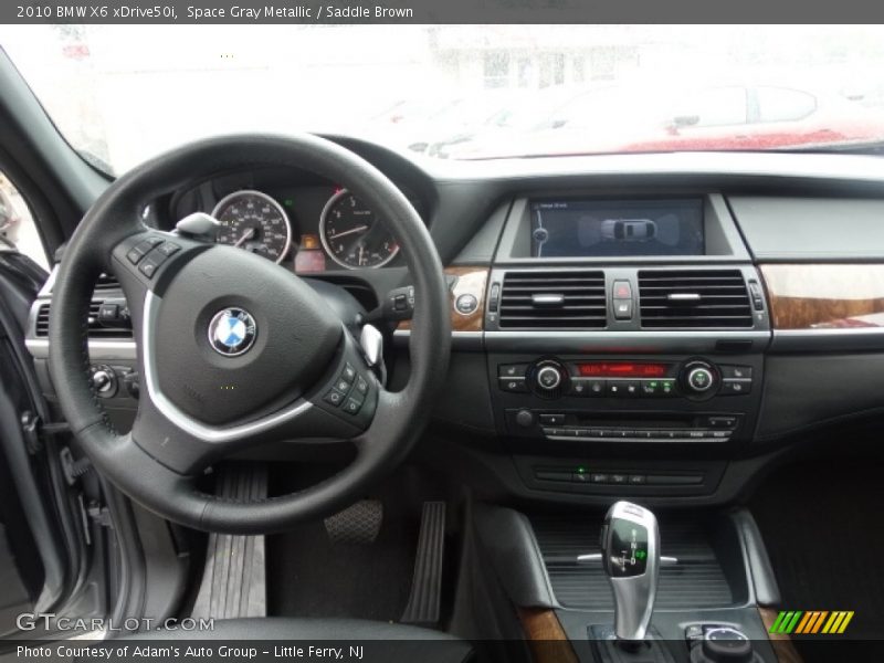 Space Gray Metallic / Saddle Brown 2010 BMW X6 xDrive50i