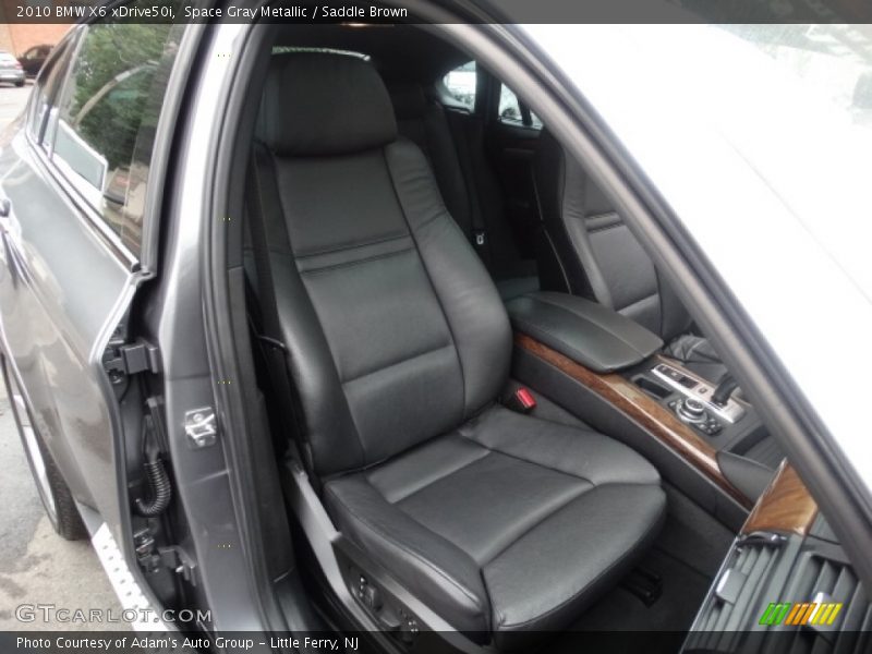 Space Gray Metallic / Saddle Brown 2010 BMW X6 xDrive50i