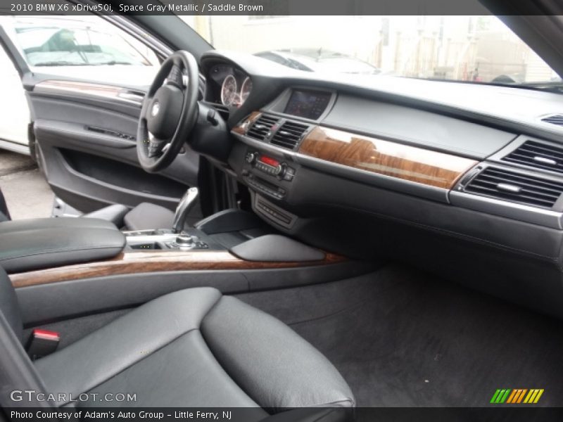 Space Gray Metallic / Saddle Brown 2010 BMW X6 xDrive50i