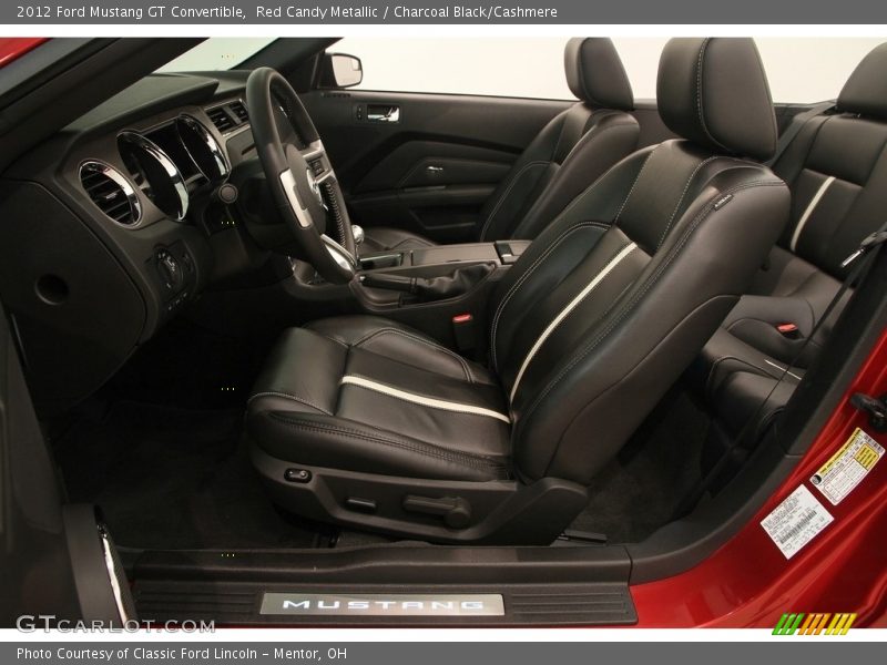 Red Candy Metallic / Charcoal Black/Cashmere 2012 Ford Mustang GT Convertible