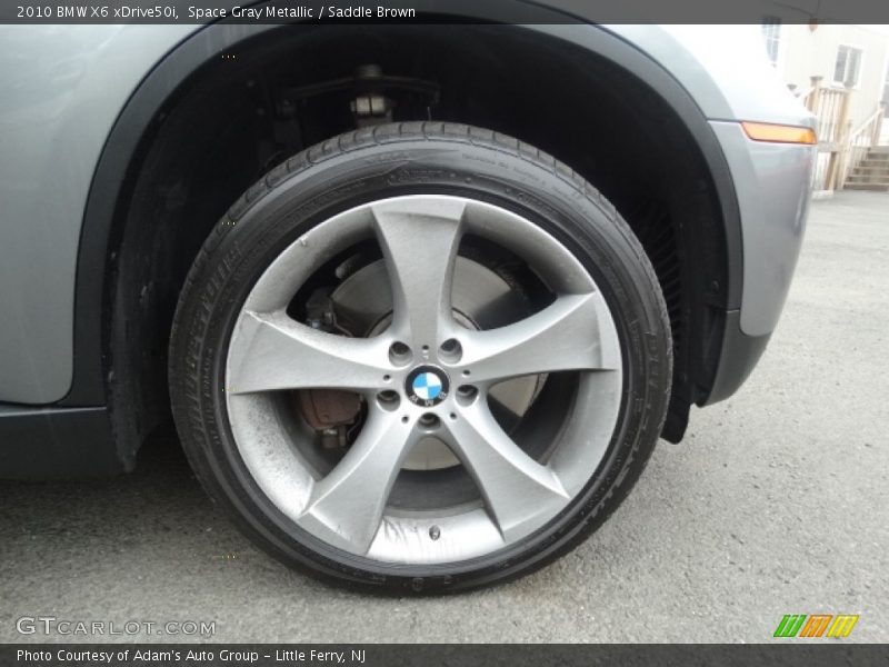 Space Gray Metallic / Saddle Brown 2010 BMW X6 xDrive50i