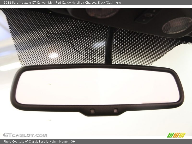Red Candy Metallic / Charcoal Black/Cashmere 2012 Ford Mustang GT Convertible