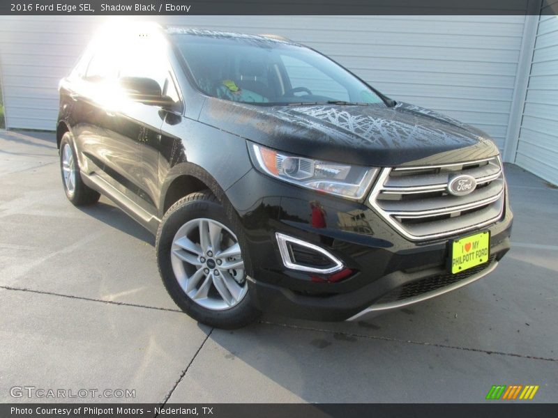 Shadow Black / Ebony 2016 Ford Edge SEL