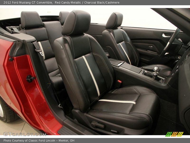Red Candy Metallic / Charcoal Black/Cashmere 2012 Ford Mustang GT Convertible