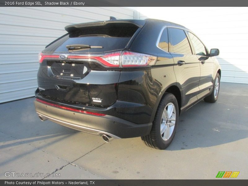 Shadow Black / Ebony 2016 Ford Edge SEL