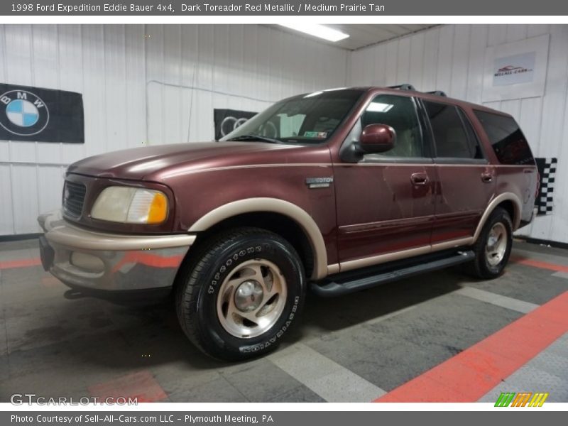 Dark Toreador Red Metallic / Medium Prairie Tan 1998 Ford Expedition Eddie Bauer 4x4