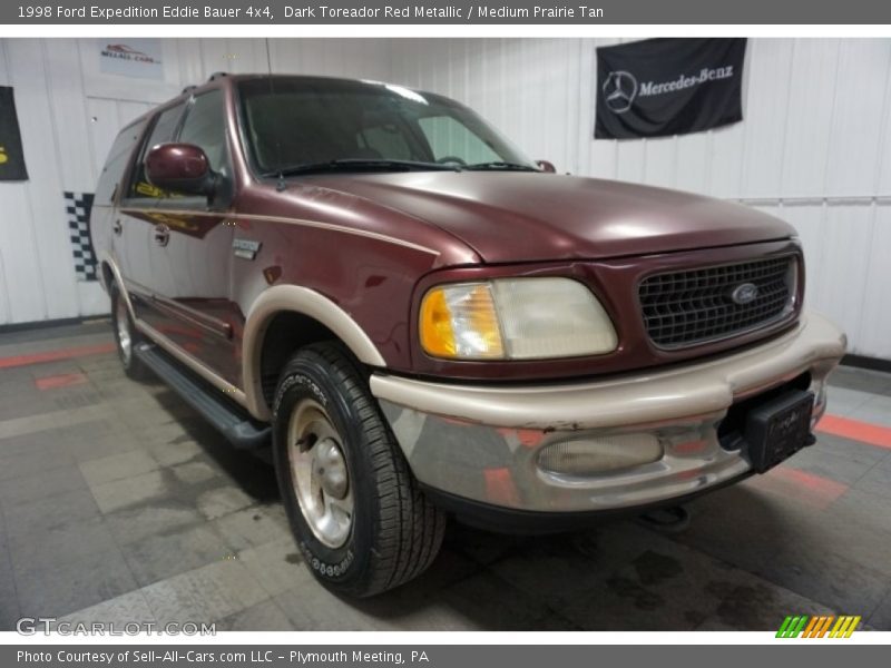 Dark Toreador Red Metallic / Medium Prairie Tan 1998 Ford Expedition Eddie Bauer 4x4