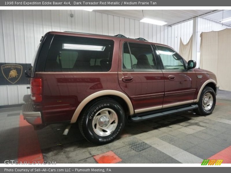 Dark Toreador Red Metallic / Medium Prairie Tan 1998 Ford Expedition Eddie Bauer 4x4