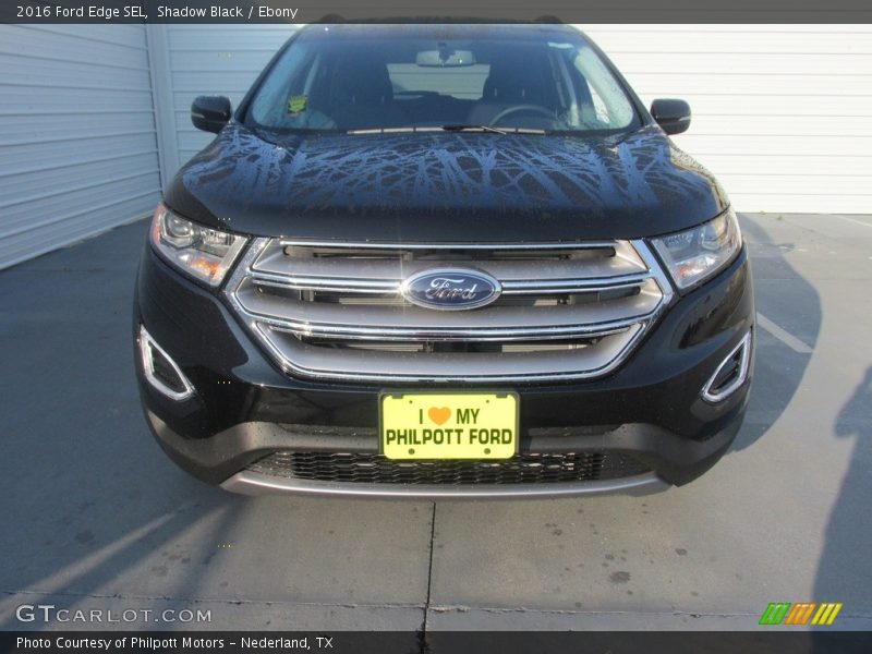 Shadow Black / Ebony 2016 Ford Edge SEL