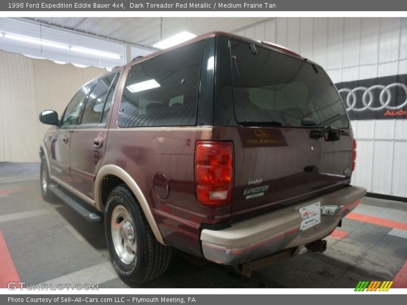 Dark Toreador Red Metallic / Medium Prairie Tan 1998 Ford Expedition Eddie Bauer 4x4