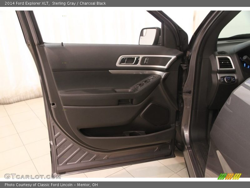 Sterling Gray / Charcoal Black 2014 Ford Explorer XLT