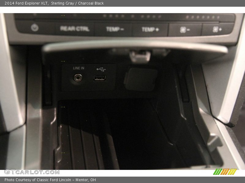 Sterling Gray / Charcoal Black 2014 Ford Explorer XLT