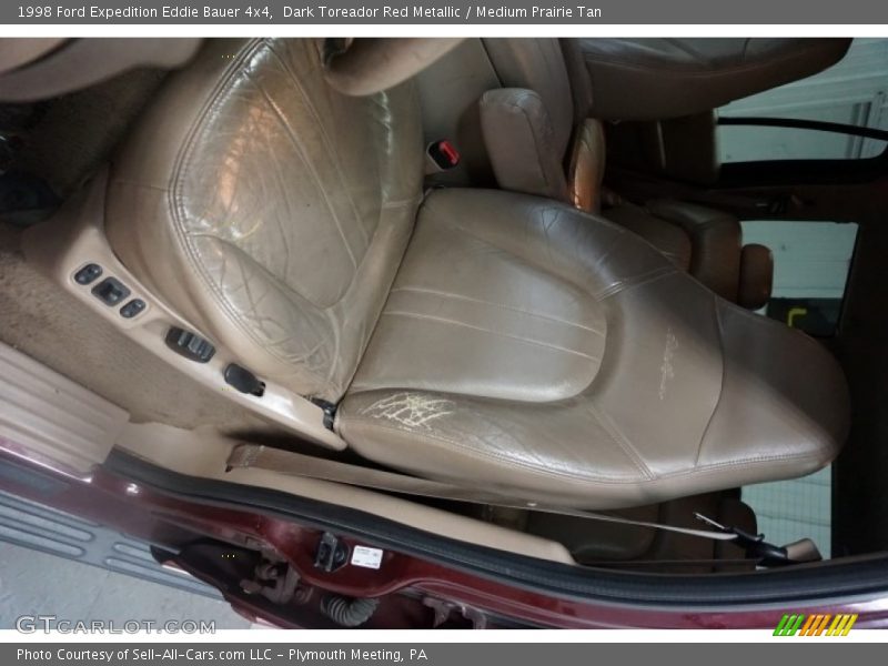 Dark Toreador Red Metallic / Medium Prairie Tan 1998 Ford Expedition Eddie Bauer 4x4