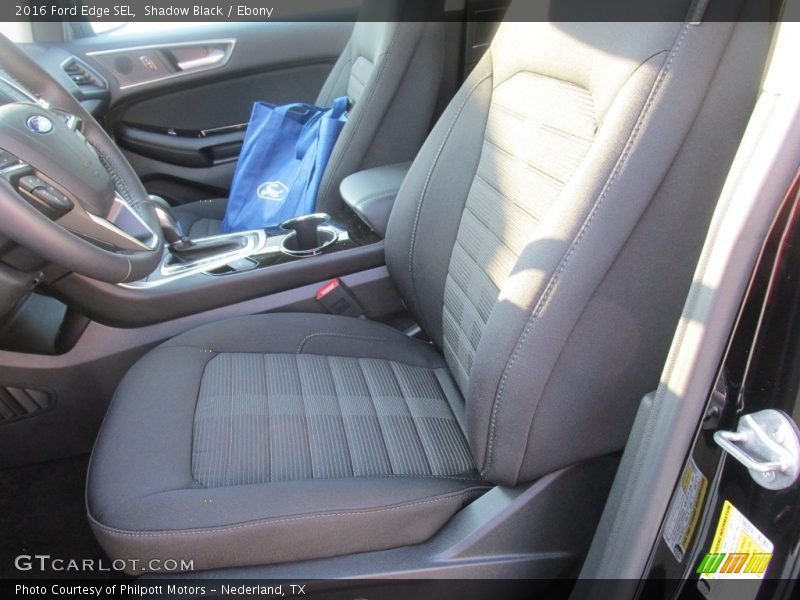 Shadow Black / Ebony 2016 Ford Edge SEL
