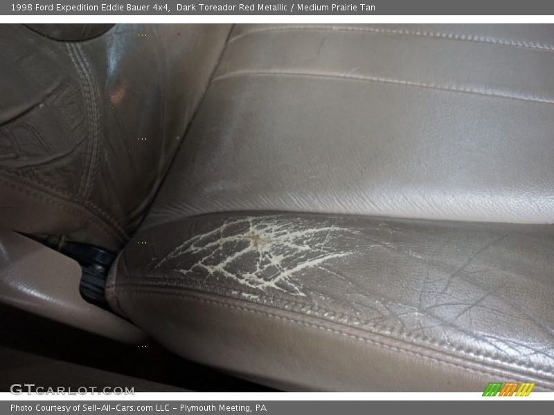 Dark Toreador Red Metallic / Medium Prairie Tan 1998 Ford Expedition Eddie Bauer 4x4