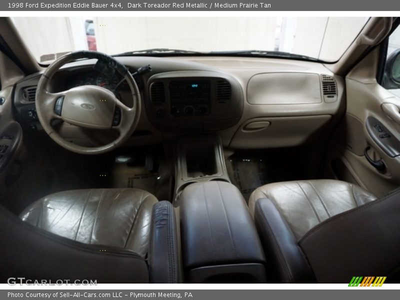 Dark Toreador Red Metallic / Medium Prairie Tan 1998 Ford Expedition Eddie Bauer 4x4