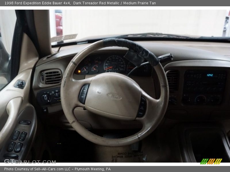 Dark Toreador Red Metallic / Medium Prairie Tan 1998 Ford Expedition Eddie Bauer 4x4