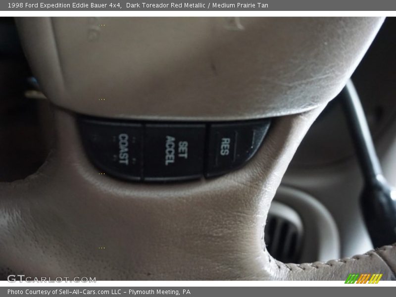Dark Toreador Red Metallic / Medium Prairie Tan 1998 Ford Expedition Eddie Bauer 4x4