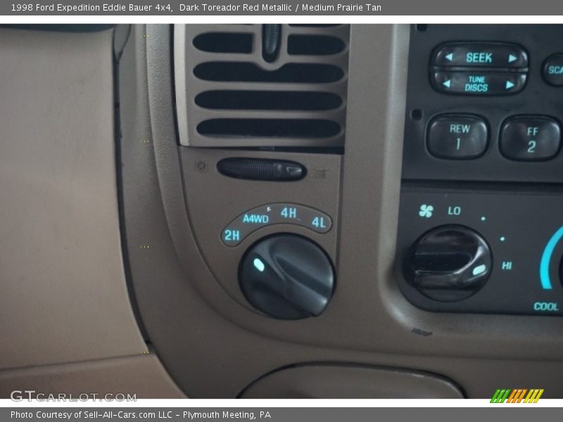 Dark Toreador Red Metallic / Medium Prairie Tan 1998 Ford Expedition Eddie Bauer 4x4
