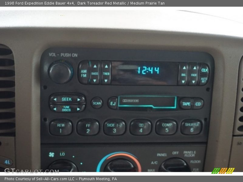 Dark Toreador Red Metallic / Medium Prairie Tan 1998 Ford Expedition Eddie Bauer 4x4