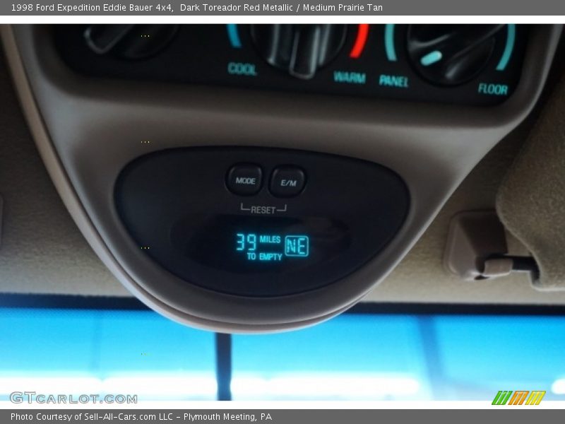 Dark Toreador Red Metallic / Medium Prairie Tan 1998 Ford Expedition Eddie Bauer 4x4