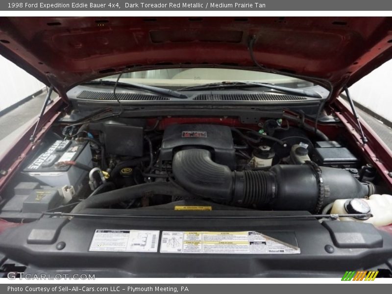 Dark Toreador Red Metallic / Medium Prairie Tan 1998 Ford Expedition Eddie Bauer 4x4