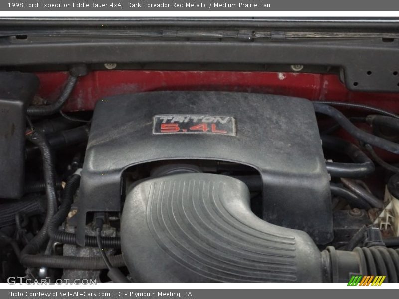 Dark Toreador Red Metallic / Medium Prairie Tan 1998 Ford Expedition Eddie Bauer 4x4