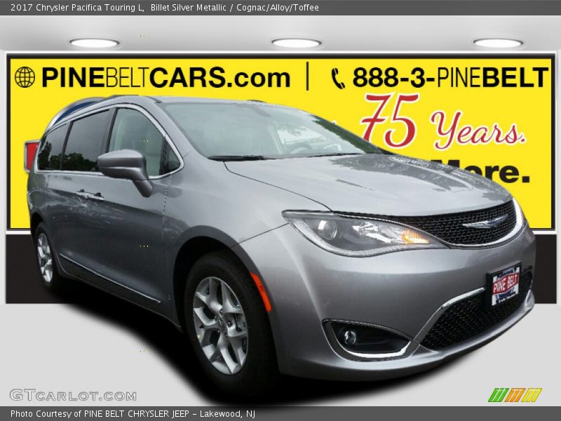 Billet Silver Metallic / Cognac/Alloy/Toffee 2017 Chrysler Pacifica Touring L